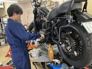 XL1200オイル交換