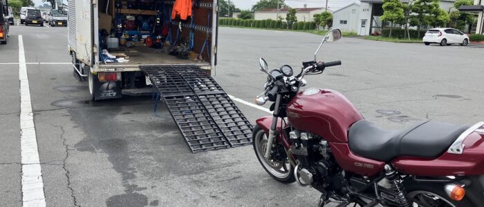 IMG_2881 CB750のバイク車検