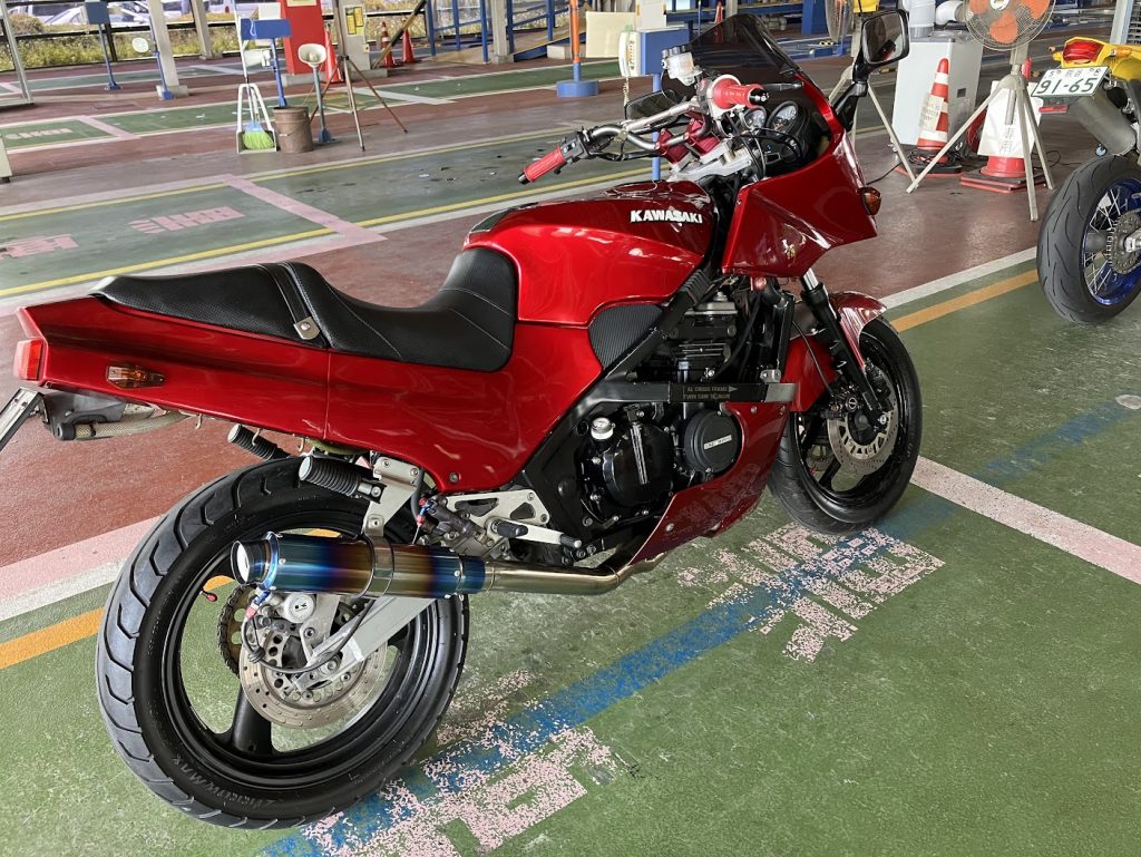 GPZ400Rのバイク中古新規登録