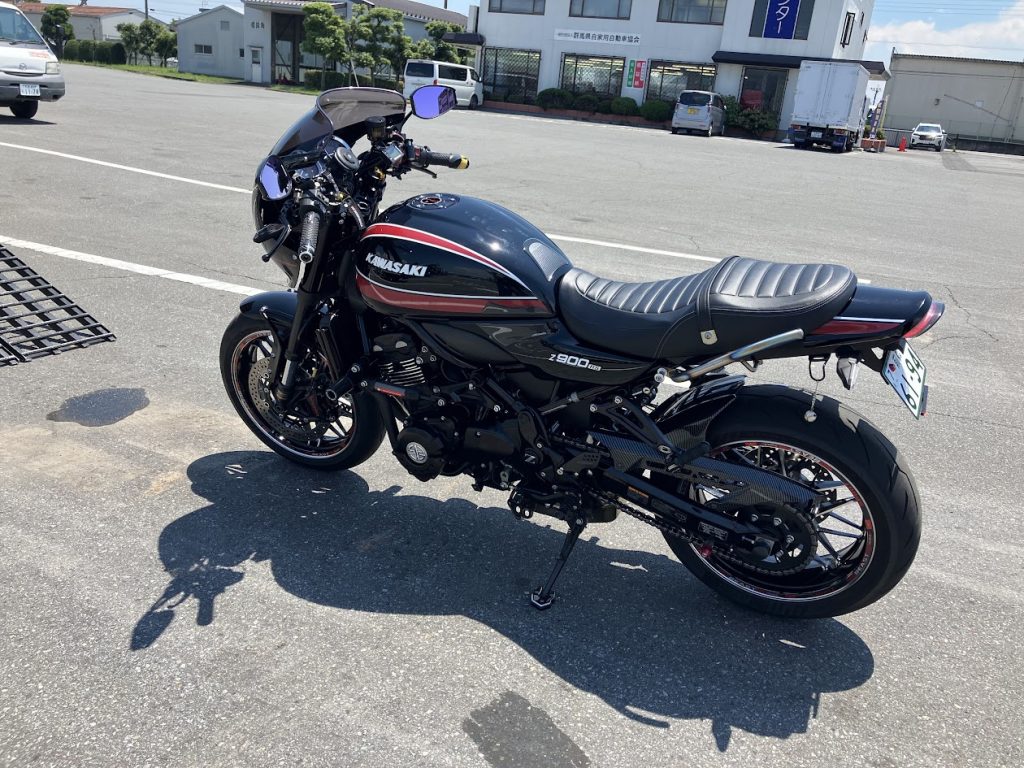 Z900RSのバイク車検