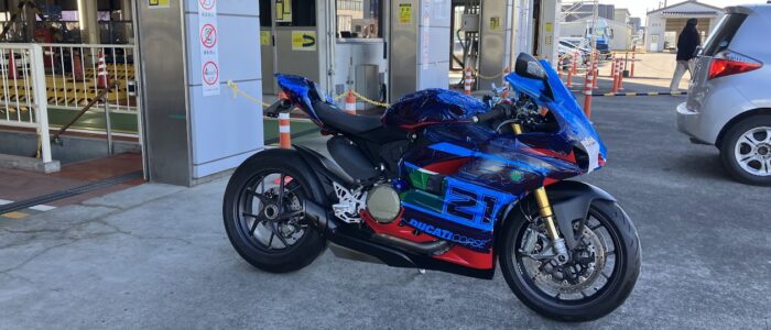 IMG_8398 ドゥカティ・パニガーレV2のバイク車検