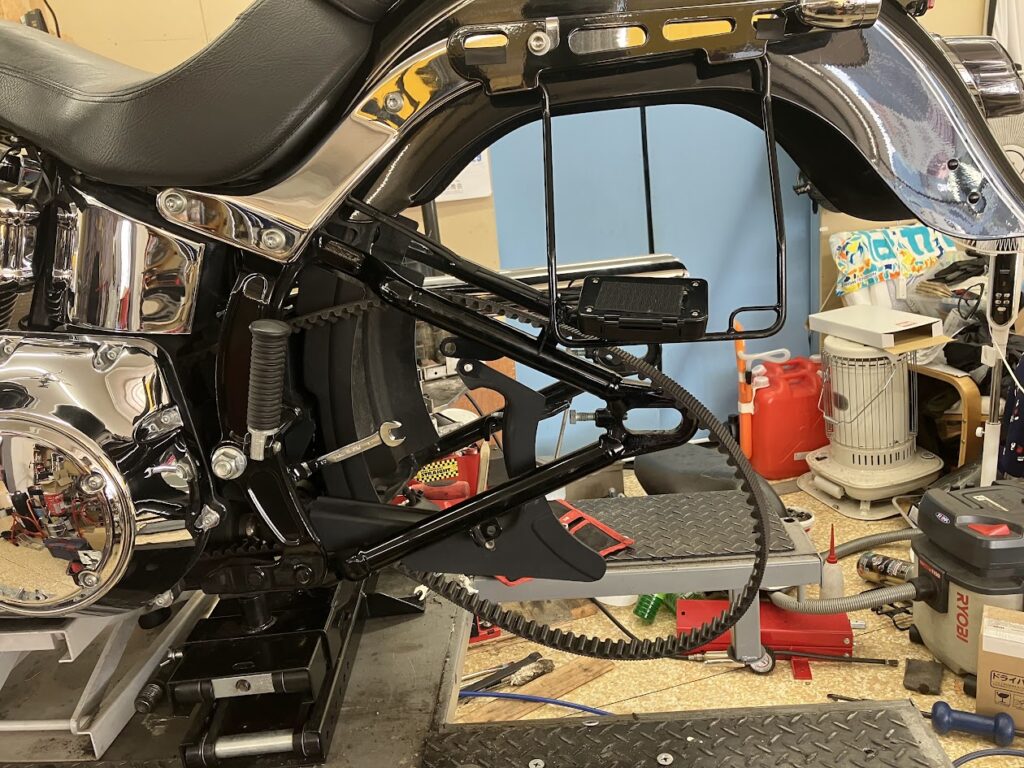 ファットボーイの持込タイヤ交換