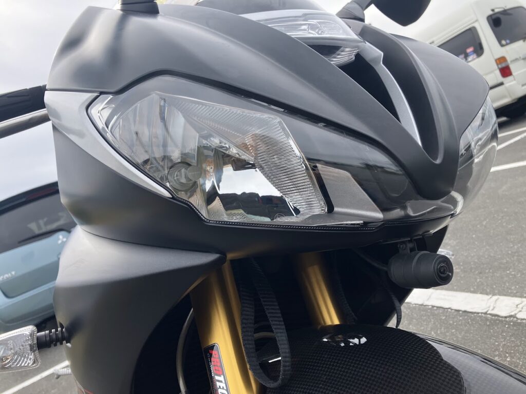 デイトナ695のヘッドライト検査