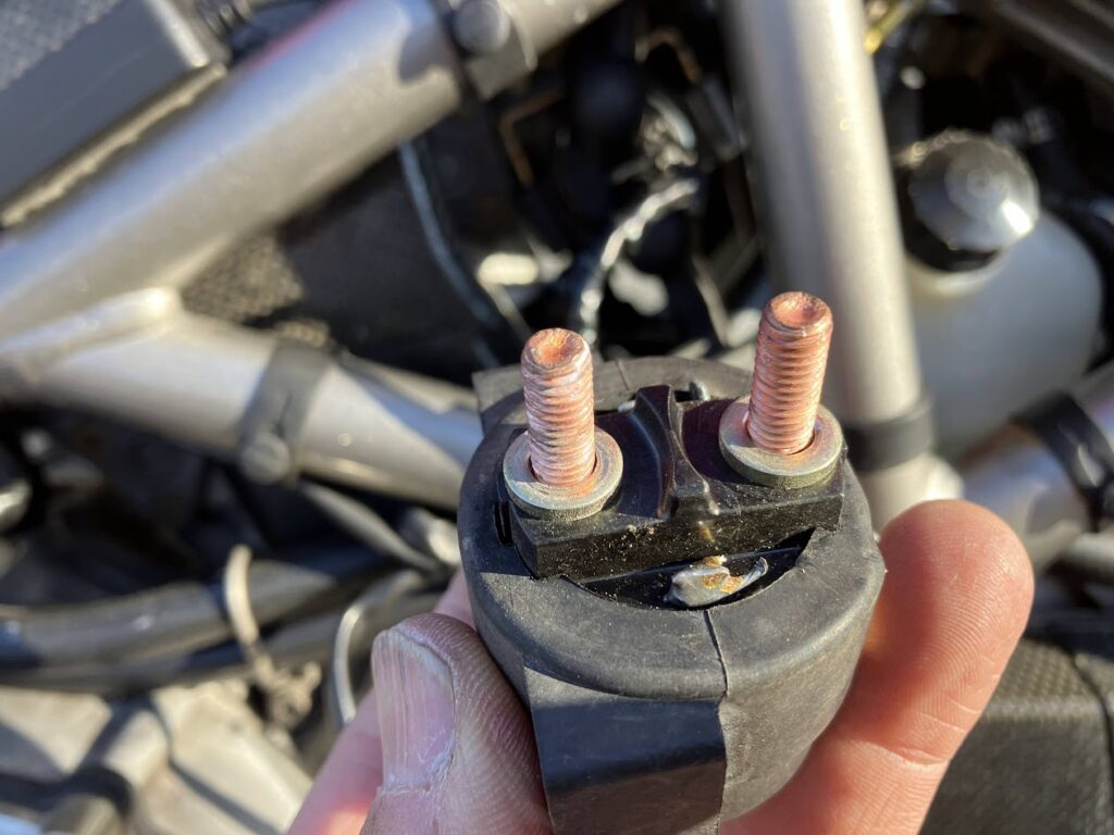 今までついていたリレー