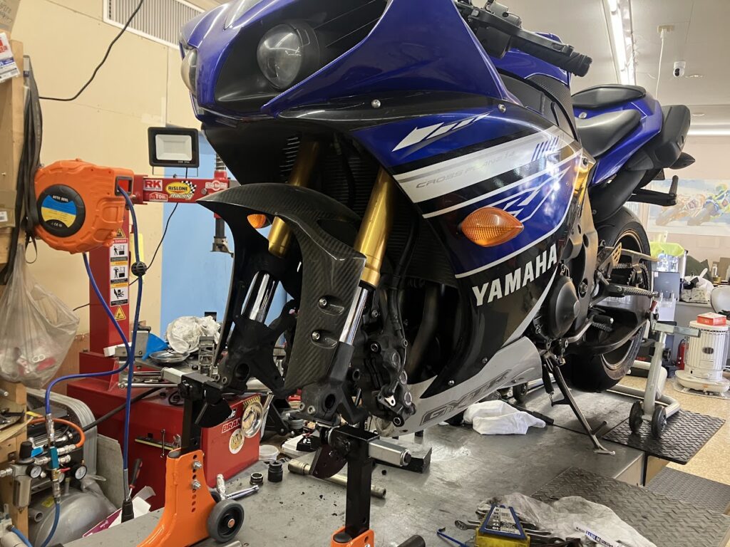 バイクの持込タイヤ交換