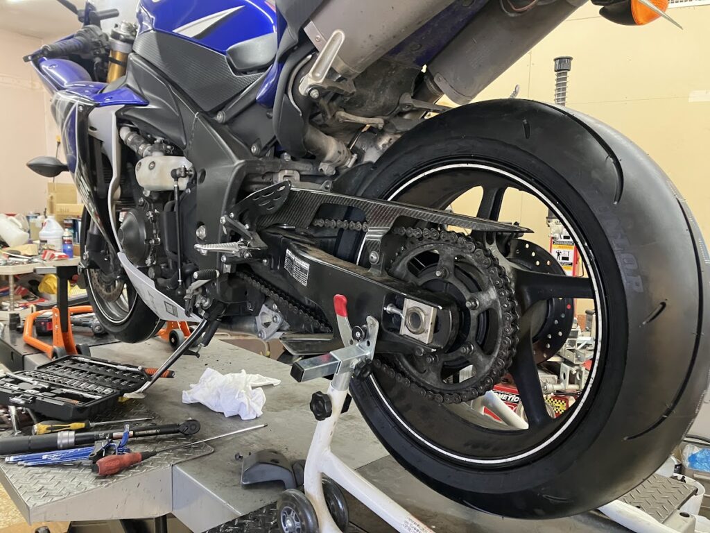 バイクの持込タイヤ交換