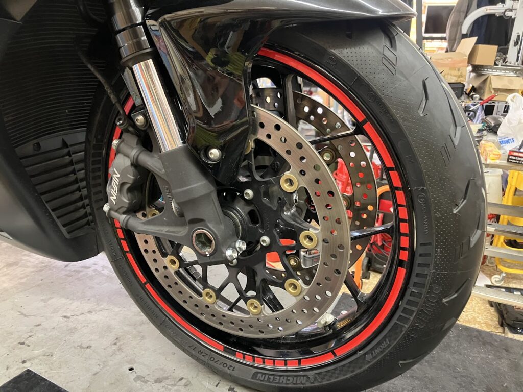 バイクの持込タイヤ交換