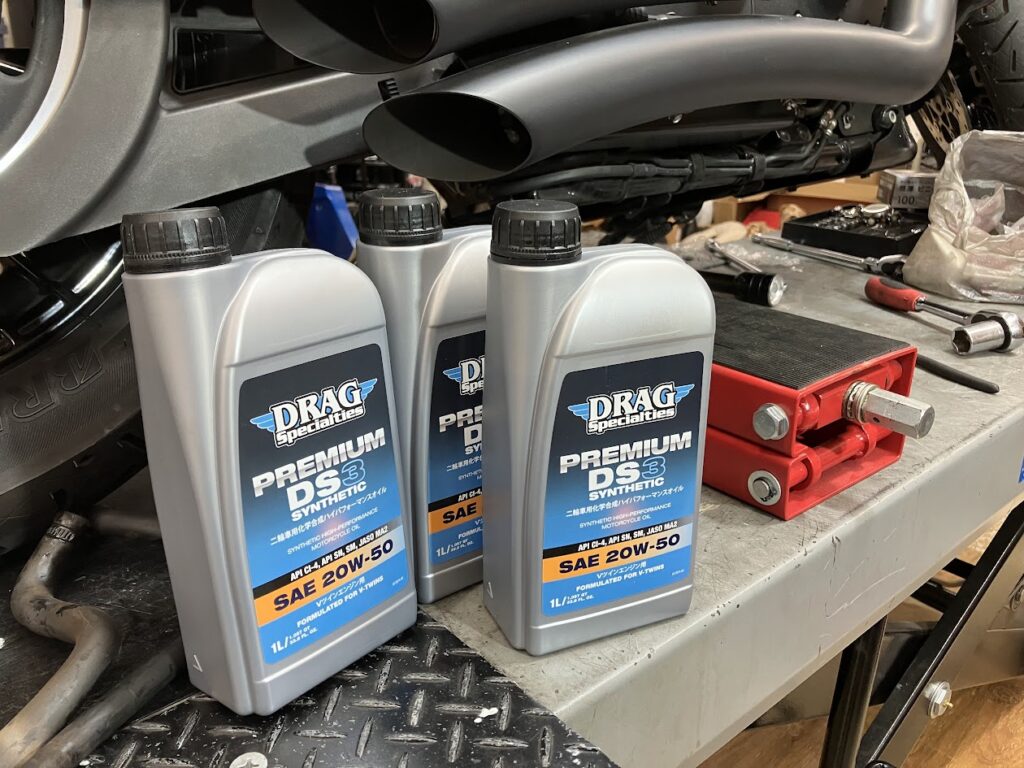 ドラッグスペシャリティーズのエンジンオイル