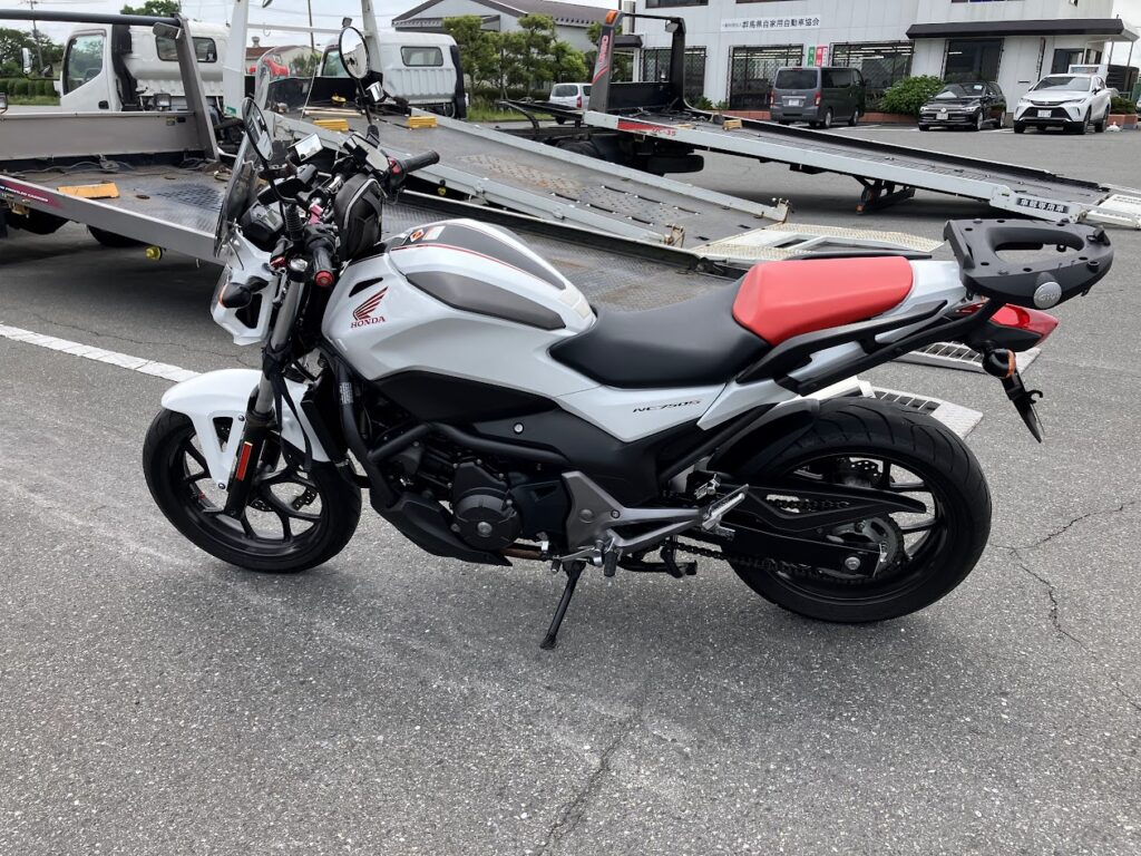NC750Sバイクユーザー車検代行