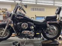 バルカン1500のバイク持ち込みタイヤ交換