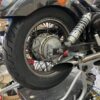 ビラーゴ250の持ち込みタイヤ交換